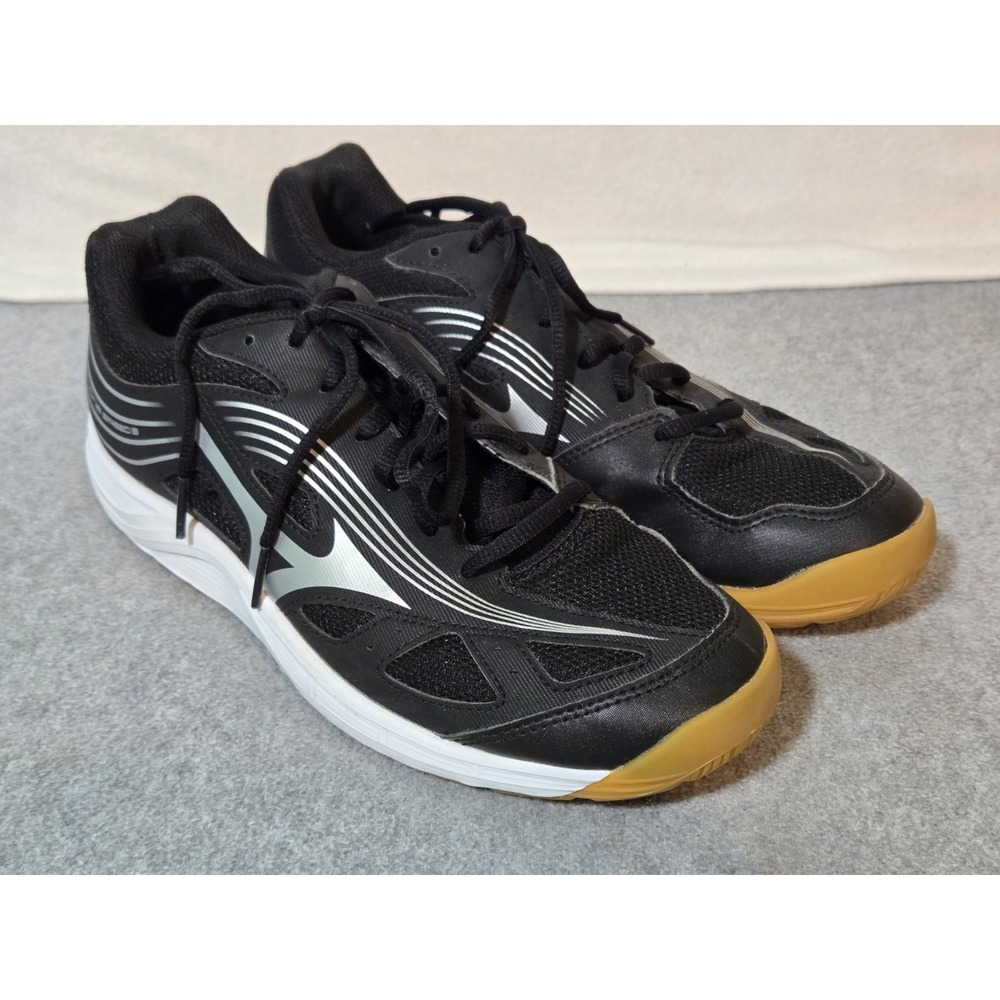 Mizuno Cyclone Speed 3 Volleyball Shoes Women's Size 9 Black White Court Sneaker